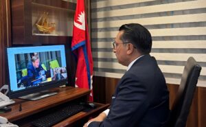 अर्थमन्त्री डा. वाग्लेद्वारा न्युयोर्कमा आयोजित ‘विकासका लागि वित्त’ सत्रलाई सम्बोधन