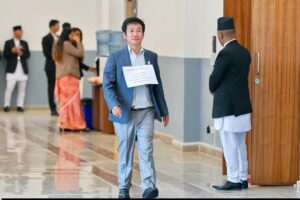 संसद् बैठक छाडेर हिँडे हर्क साम्पाङ