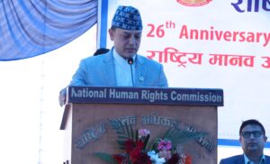 मानव अधिकार प्रवर्द्धनमा आयोगको भूमिकाको प्रशंसनीयस् सभामुख अर्याल