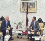 शिक्षामन्त्रीसँग जापानी राजदूत तोरुको शिष्टाचार भेटवार्ता