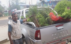सरकारले घोषणा गरेको ‘सगरमाथा वृक्षरोपण महाअभियान’ भोजपुरमा