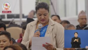 भदौ २३ गते सहिदको नाममा सम्बोधन गर्न प्रधानमन्त्रीलाई सांसदको आग्रह