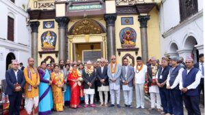 राष्ट्रपतिबाट पशुपतिमा पूजाआराधना